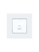 Mechanikus Csengőgomb, Nyomógomb Üvegkerettel