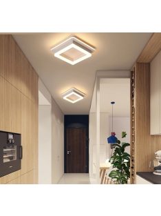 Modern mennyezeti négyzetes led lámpa, dimmelhető