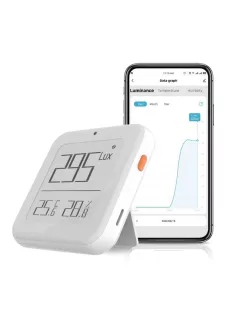   TUYA 3 in 1 Hőmérséklet-  Páratartalom- Fényérzékelő, Zigbee, Bluetooth