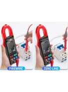 Current Digital Clamp Meter 6000 Counts 400A Amp Multimeter Large Color Screen Voltage Tester Car Hz NCV Ohm