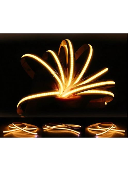 Tuya Zigbee COB led szalag  Gledopto 24V 1030 lumen/méter!!