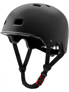   Bukósisak rollerhez, kerékpárhoz egyéb sportokhoz - Fekete M /54-57