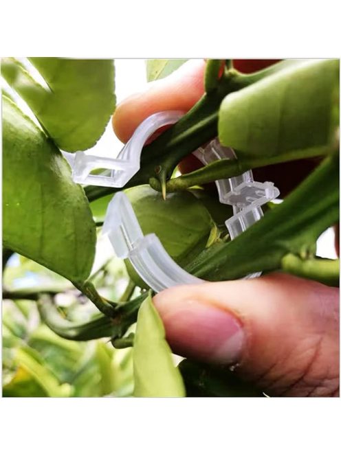 Plastic plant clip