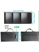 Foldable solar charger 25W