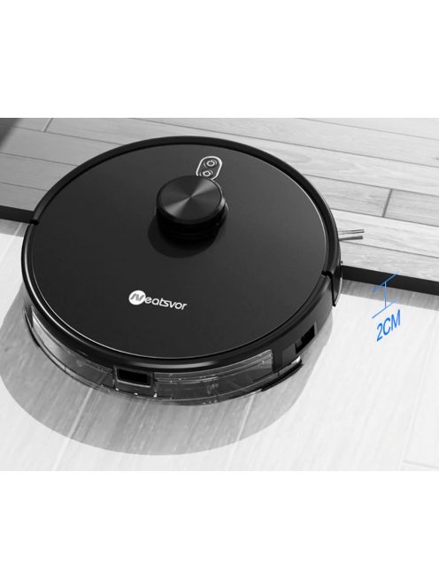 NEATSVOR X600 4000pa Laser Navigation Robot Vacuum Cleaner ,APP Virtual wall,Breakpoint Cleaning,Draw Cleaning Area,Mopping wash