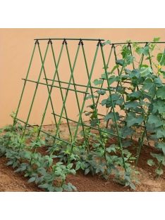   11-Piece Plastic Garden Plant Support Trellis – Durable Support System for Tomatoes, Cucumbers, Grapes