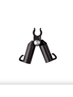 Tomato seedling stake connecting element, footrest