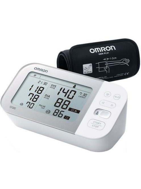  Omron X7 Smart Home Blood Pressure Monitor - Blood pressure machine for hypertension monitoring, Bluetooth pairing capabilities