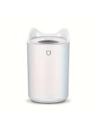 3.3L Large Capacity Double Nozzle LED Light humidifier Ultrasonic 3300ml Essential Oil Diffuser H2o Room Air Humidifiers