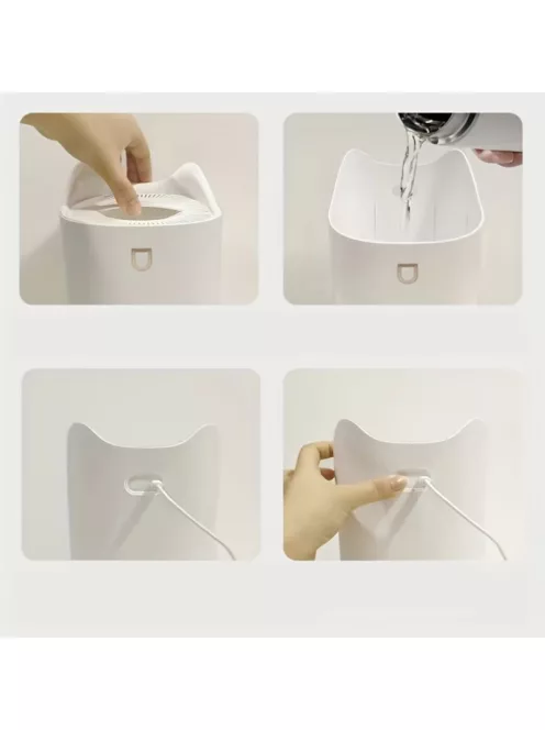 3.3L Large Capacity Double Nozzle LED Light humidifier Ultrasonic 3300ml Essential Oil Diffuser H2o Room Air Humidifiers