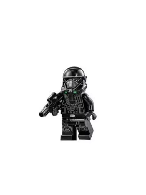 Black Death Trooper - building block toy figure