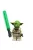 Yoda - building block toy figure