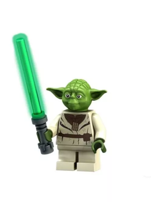 Yoda - building block toy figure