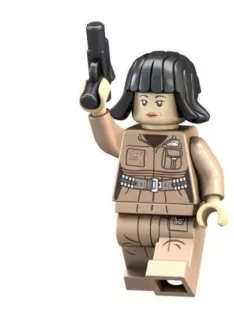 Rose Tico - building block toy figure