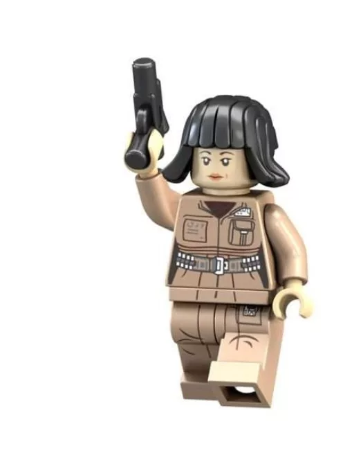 Rose Tico - building block toy figure