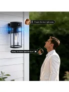 Tuya WIFI okos kültéri fali lámpa beépített 4MP WiFi kamerával