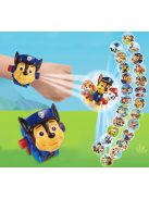 New Paw Patrol Puppy Toys Patrol Anime Figure Watch Children's Birthday Toys Projection Watch Boys Girls Kids Gift - Chase