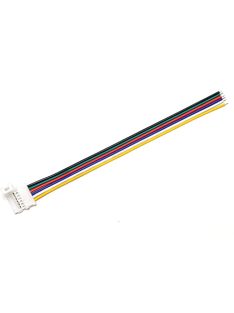6 eres 12mm-es RGB+CCT LED szalag összekötő-1 kapcsos