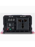 2200W inverter tiszta szinuszos DC 12V-ról AC 220V-ra