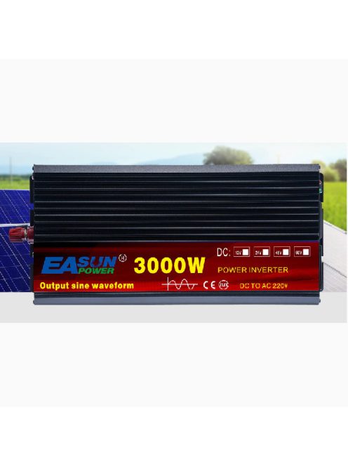 3000W Power Pure Sine Wave DC 12V to AC 220V