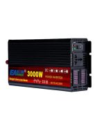 3000W Power Pure Sine Wave DC 24V to AC 220V