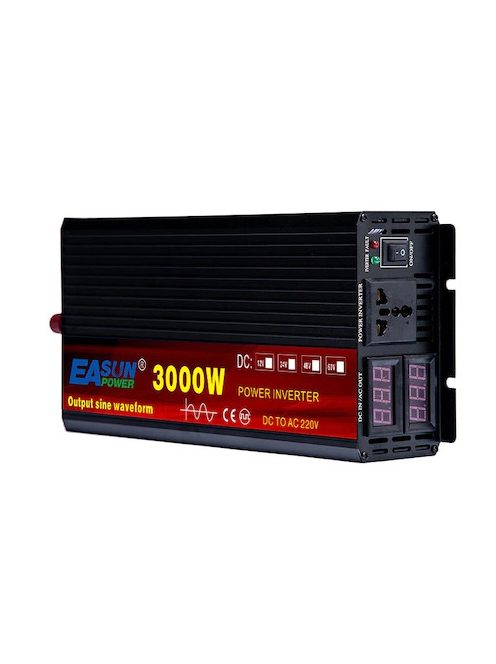 3000W Power Pure Sine Wave DC 24V to AC 220V