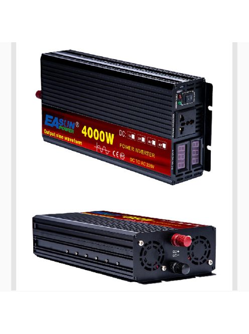 4000W Power Inverter Pure Sine Wave DC 12V to AC 220V REFURBISHED