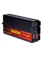 5000W Power Inverter Pure Sine Wave DC 24V to AC 220V