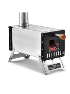 Portable Stainless Steel Wood Stove