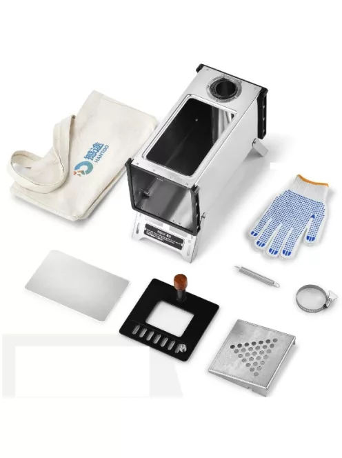 Portable Stainless Steel Wood Stove
