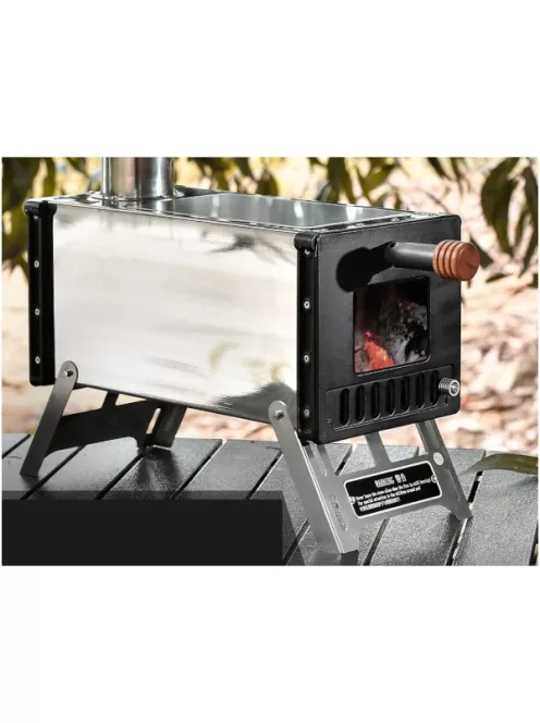 Portable Stainless Steel Wood Stove