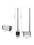 Portable Stainless Steel Wood Stove