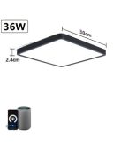 Tuya WIFI mennyezeti lámpa, fekete