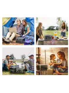   ALLPOWERS R600 Szolár generátor, töltőállomás 1200/600W, 299Wh