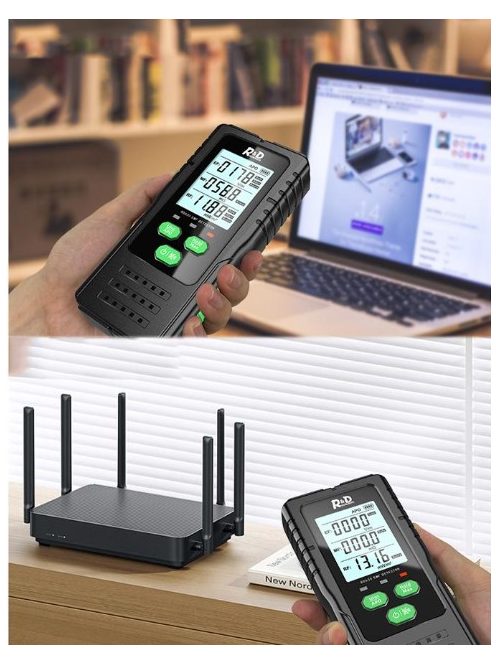 3-in-1 Elektromágneses Sugárzásmérő (EMF Detektor)