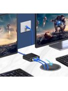 Gigabit Ethernet Splitter 1 to2, 1000Mbps RJ45 LAN Internet Splitter for Computer/Hub/Switch/Router/Set-Top Box/Digital TV