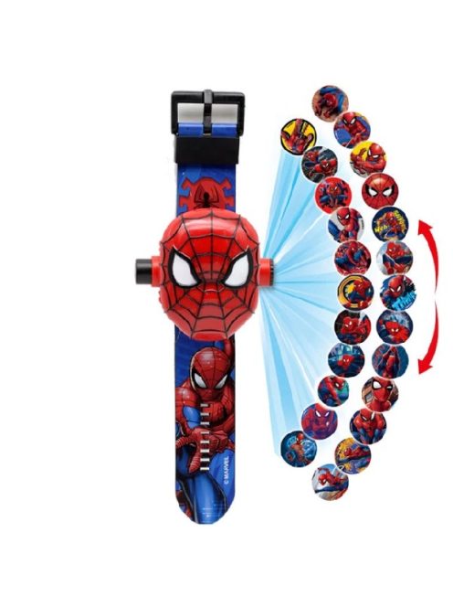 Spider man digital watch with projector 