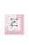 Wall electronic socket /Glass Panel/ pink