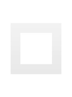   Egyes sorolókeret ELEGANT üveg keret fali dugaljhoz, csatlakozó aljzathoz