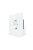 Tuya WiFi fali dugalj üveg konnektor, fehér, magyar szabvány, Elegant Pro, Mobiltelefonos vagy hang vezérlés is lehetséges