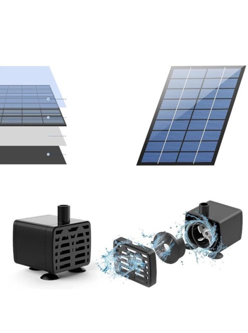  2.5W Solar Fountain Pump