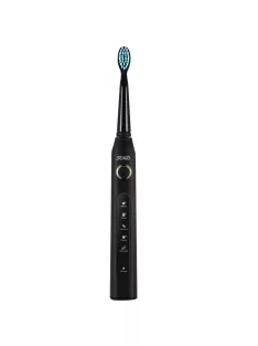 Sonic Electric Toothbrush SG-551, black with 3 heads