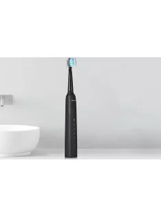 Sonic Electric Toothbrush SG-551, black with 3 heads