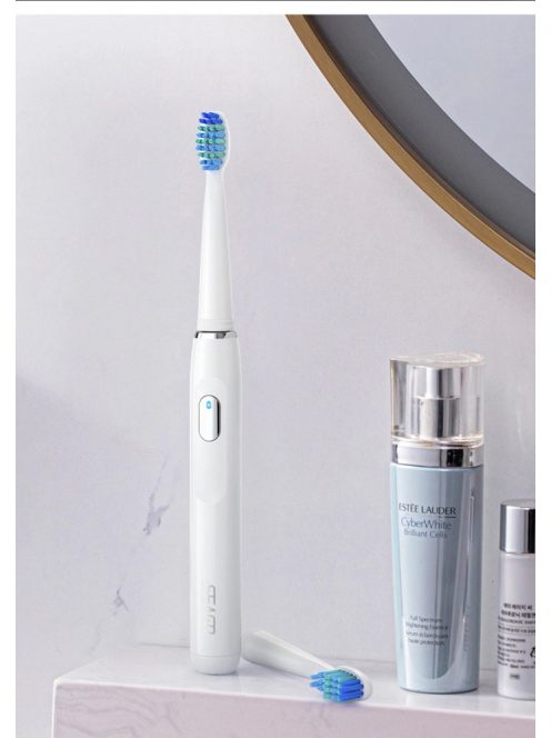 Sonic electric Toothbrush SG-551, white with 3 heads