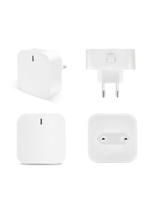   Smart Home Gateway, Zigbee 3.0, Bluetooth, Tuya/SmartLife, Alexa/Google Home Compatible, White