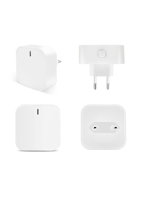 Smart Home Gateway, Zigbee 3.0, Bluetooth, Tuya/SmartLife, Alexa/Google Home Compatible, White