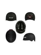 Bukósisak beépített led lámpával - Fekete L56-59