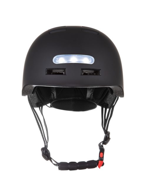 Bukósisak beépített led lámpával - Fekete L56-59