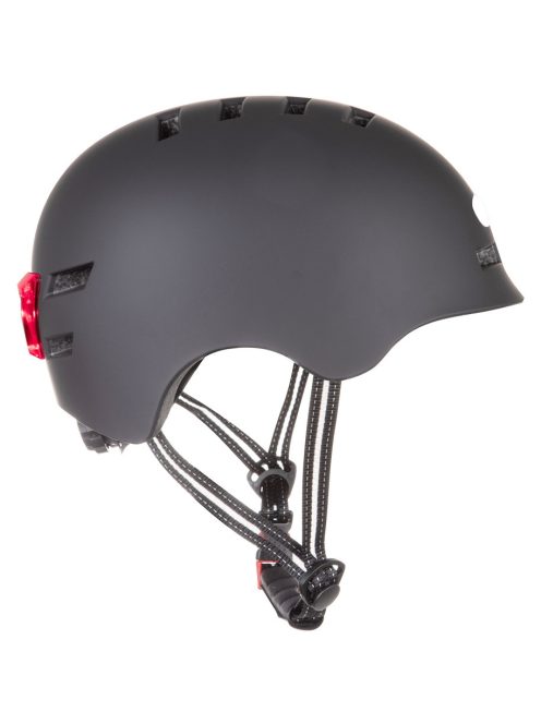 Bukósisak beépített led lámpával - Fekete L56-59