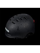 Bukósisak beépített led lámpával - Fekete L56-59